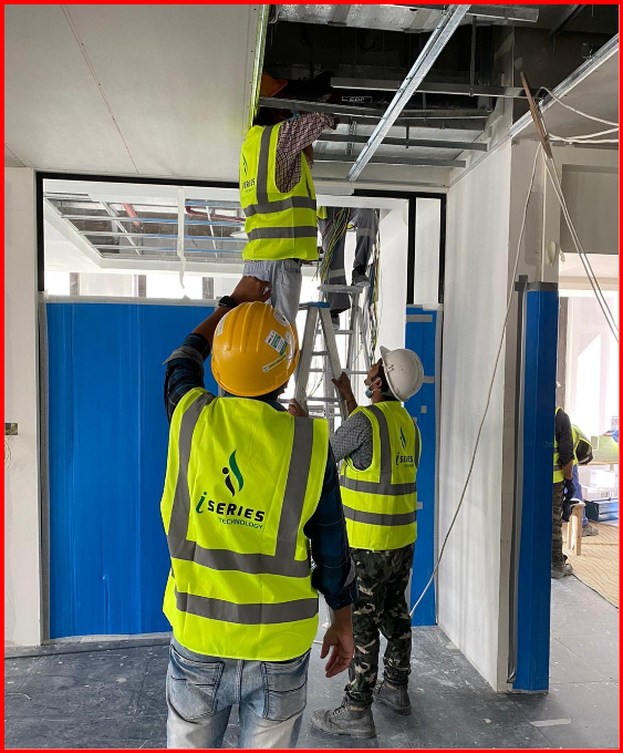 Network infrastructure installation